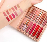 Apna Gadget I Super Glossy 12-Piece Lip Set | Vibrant Colors and Smooth Finish