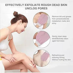 Glow Up with Every Shower – Deep Exfoliating Gloves