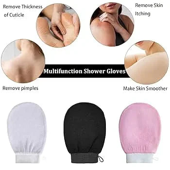 Glow Up with Every Shower – Deep Exfoliating Gloves