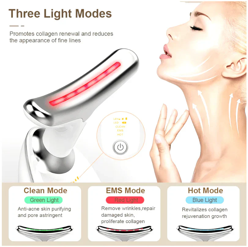 💆‍♀️ Beauty Nova™ Skin Tightening Tool 🌸 - Anti-Aging & Wrinkle Reducer 💎 LED Device – 12.12 Mega Sale 🎉 + Free Gift! 🎁
