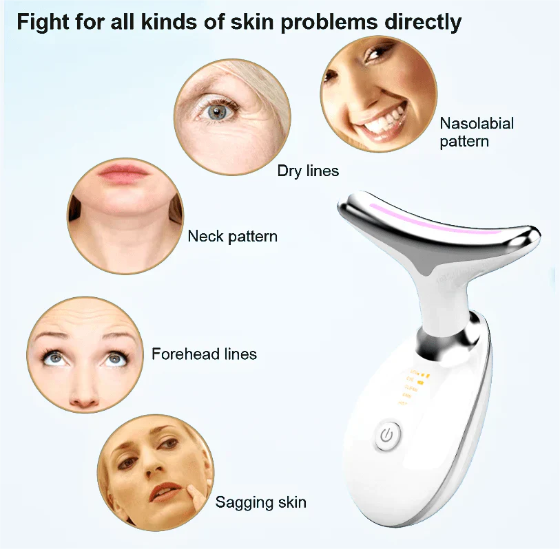 💆‍♀️ Beauty Nova™ Skin Tightening Tool 🌸 - Anti-Aging & Wrinkle Reducer 💎 LED Device – 12.12 Mega Sale 🎉 + Free Gift! 🎁