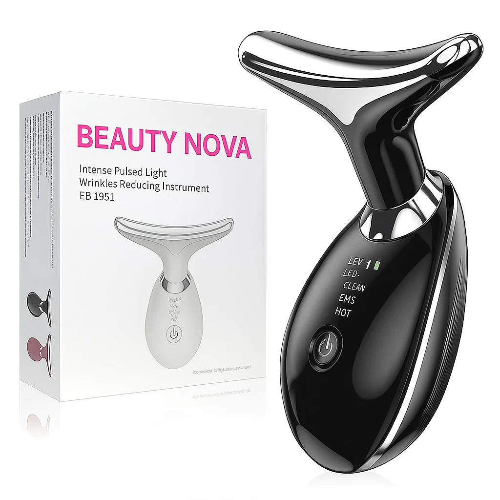 💆‍♀️ Beauty Nova™ Skin Tightening Tool 🌸 - Anti-Aging & Wrinkle Reducer 💎 LED Device – 12.12 Mega Sale 🎉 + Free Gift! 🎁
